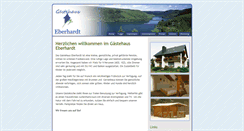 Desktop Screenshot of gaestehaus-eberhardt.de